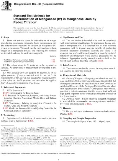 Standards PDF Cover Page