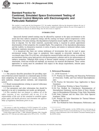 Standards PDF Cover Page