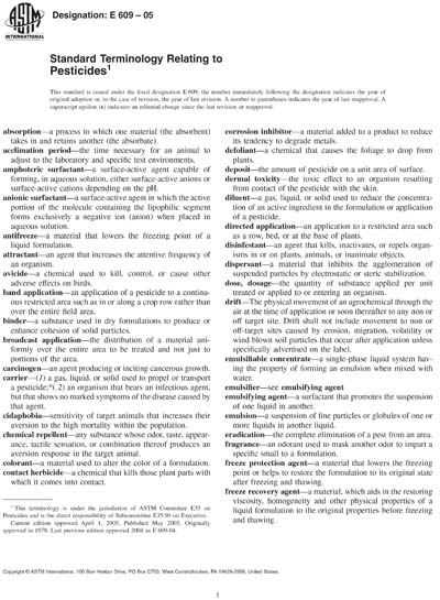 Standards PDF Cover Page