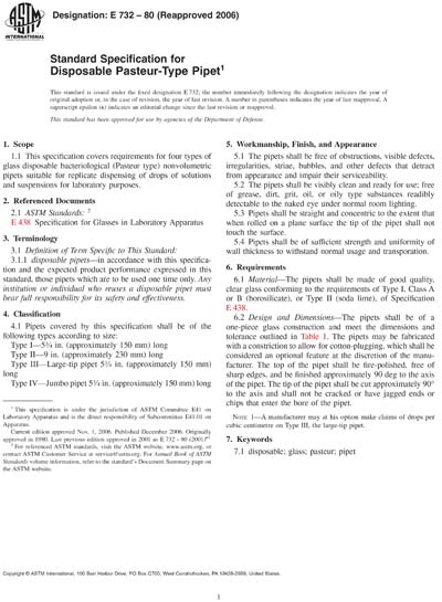 Standards PDF Cover Page
