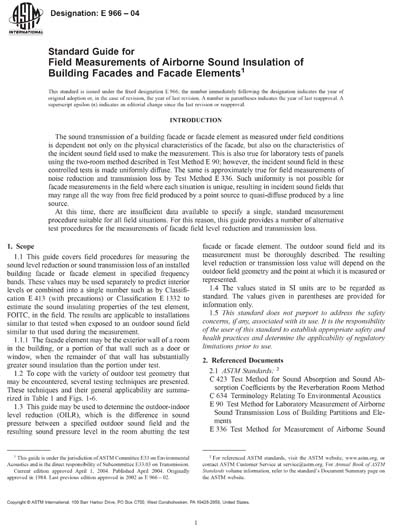 Standards PDF Cover Page