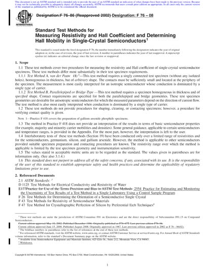 Standards PDF Cover Page