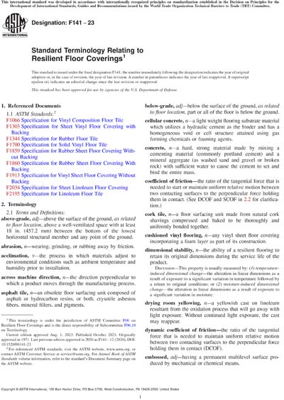 Standards PDF Cover Page