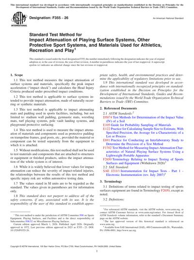 Standards PDF Cover Page