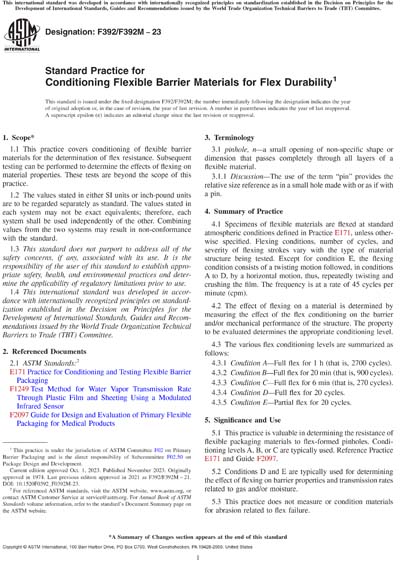 Standards PDF Cover Page