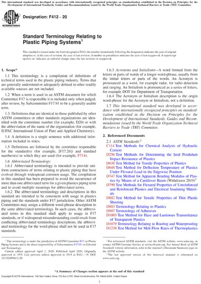 Standards PDF Cover Page