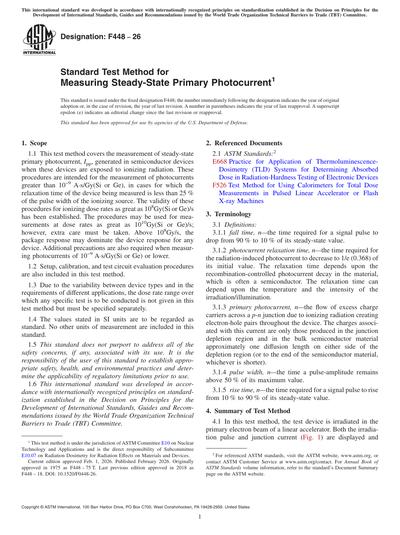 Standards PDF Cover Page