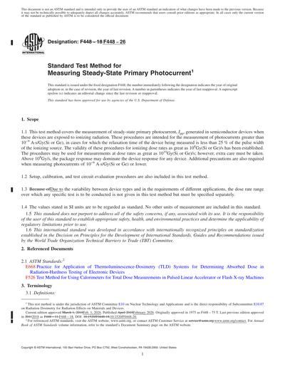ASTM F448-26 Red - Standard Test Method for Measuring Steady-State ...