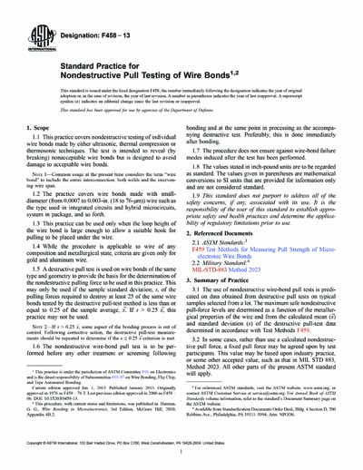 Standards PDF Cover Page