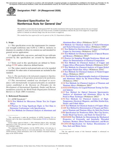 Standards PDF Cover Page