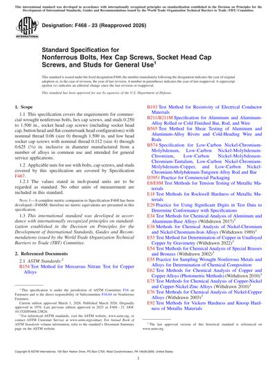 Standards PDF Cover Page