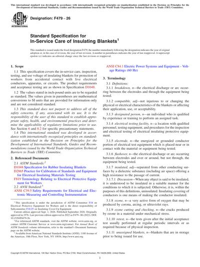 Standards PDF Cover Page