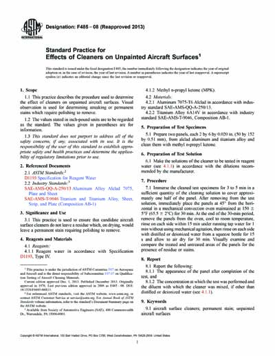 Standards PDF Cover Page