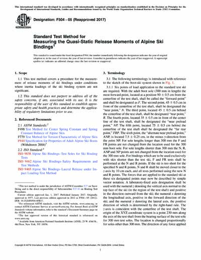 Standards PDF Cover Page