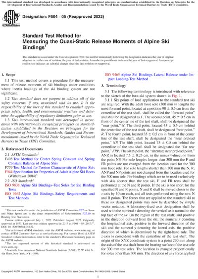 Standards PDF Cover Page