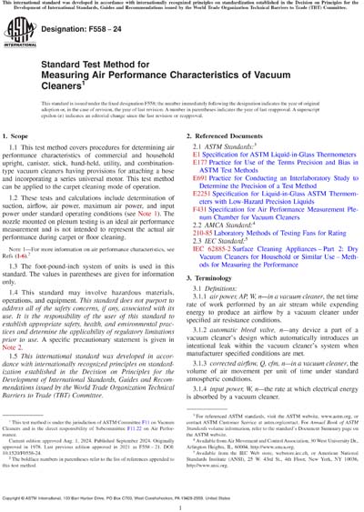 Standards PDF Cover Page