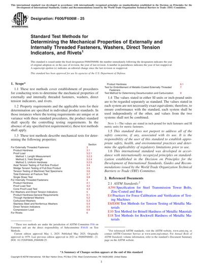 Standards PDF Cover Page