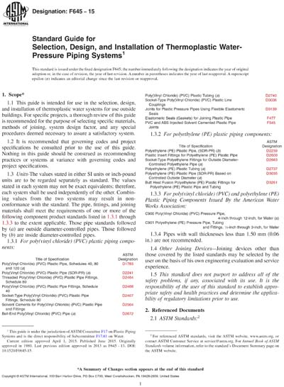 Standards PDF Cover Page