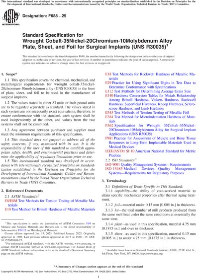 Standards PDF Cover Page