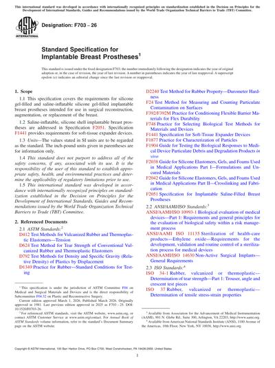 Standards PDF Cover Page