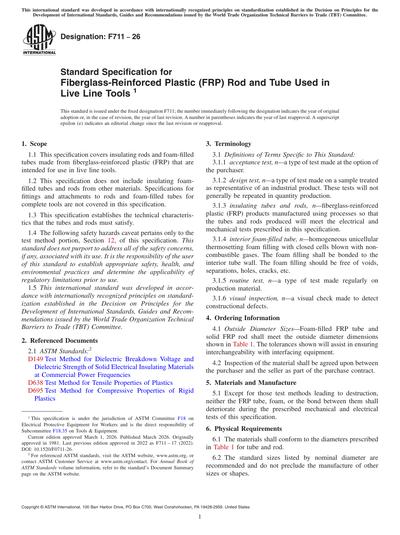 Standards PDF Cover Page