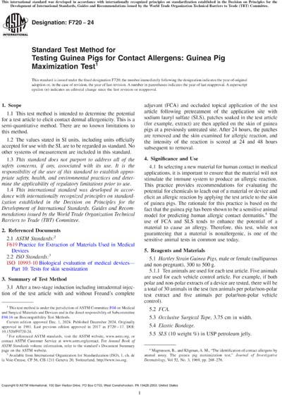 Standards PDF Cover Page