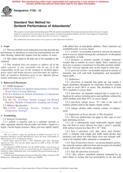 Standards PDF Cover Page