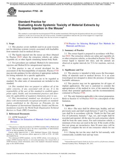 Standards PDF Cover Page