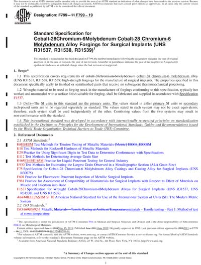 Standards PDF Cover Page