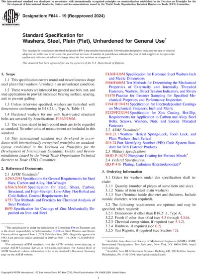 Standards PDF Cover Page