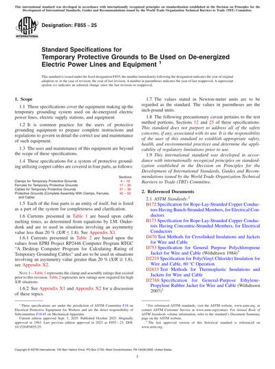 Standards PDF Cover Page
