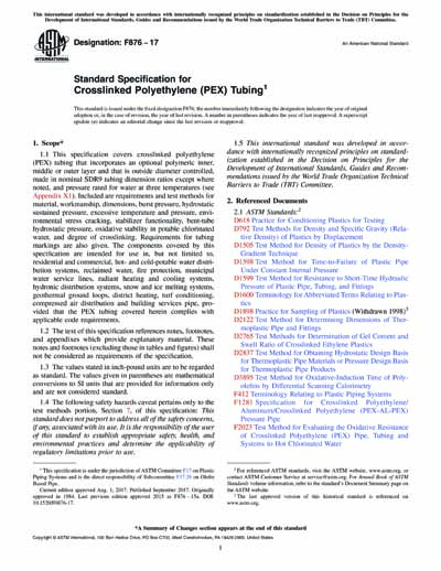 Standards PDF Cover Page