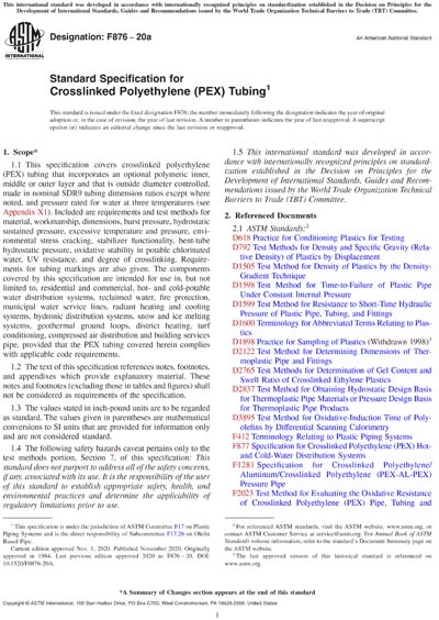 Standards PDF Cover Page