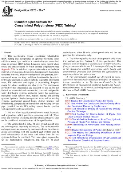 Standards PDF Cover Page