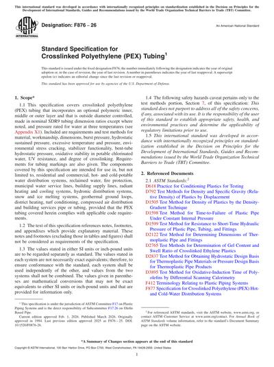 Standards PDF Cover Page