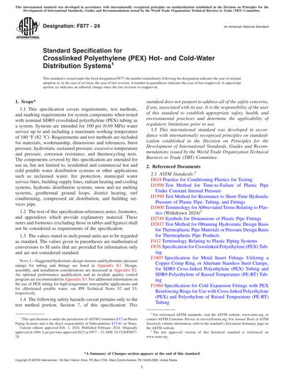 Standards PDF Cover Page