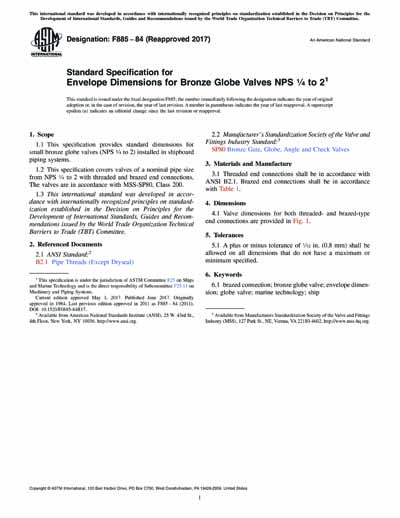 Standards PDF Cover Page