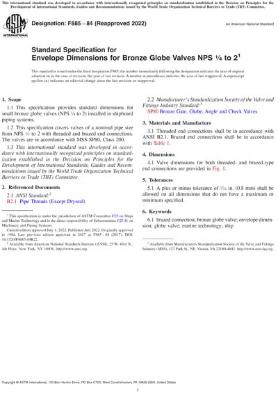 Standards PDF Cover Page
