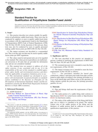 Standards PDF Cover Page