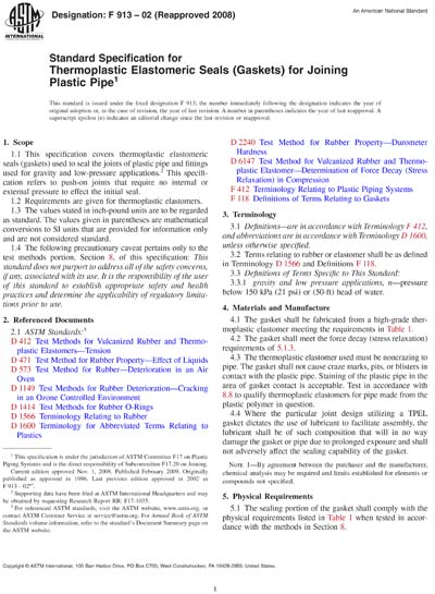 Standards PDF Cover Page
