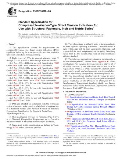 Standards PDF Cover Page