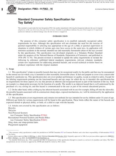 Standards PDF Cover Page