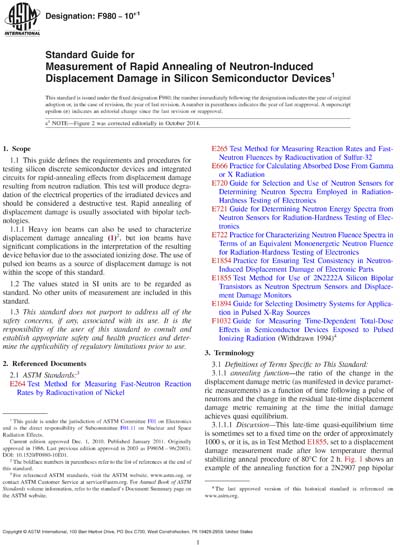 Standards PDF Cover Page