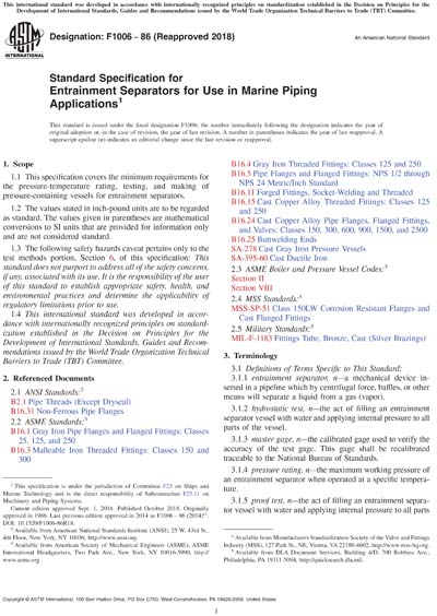 Standards PDF Cover Page
