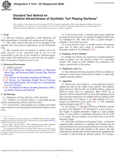 Standards PDF Cover Page