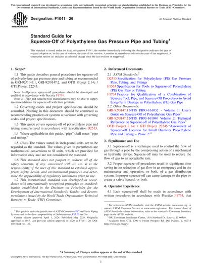 Standards PDF Cover Page