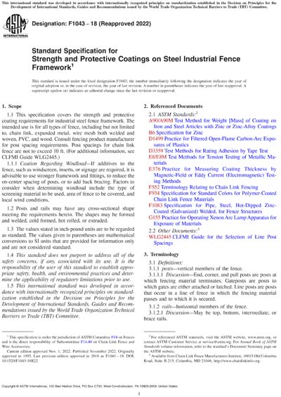 Standards PDF Cover Page