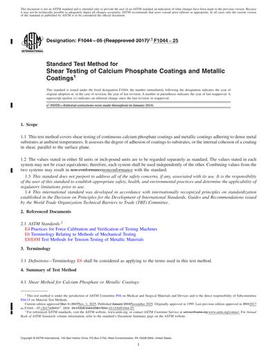 Standards PDF Cover Page