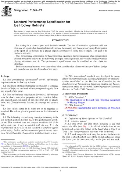 Standards PDF Cover Page