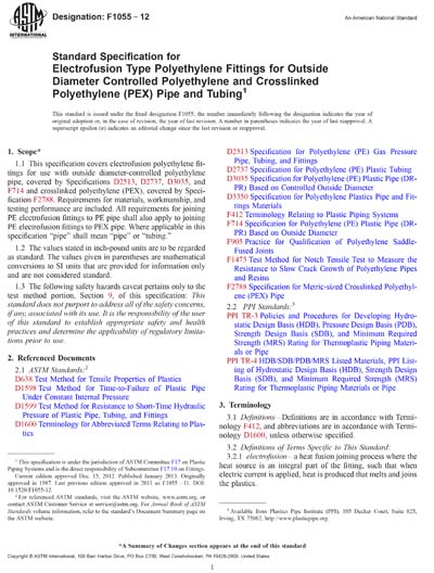 Standards PDF Cover Page
